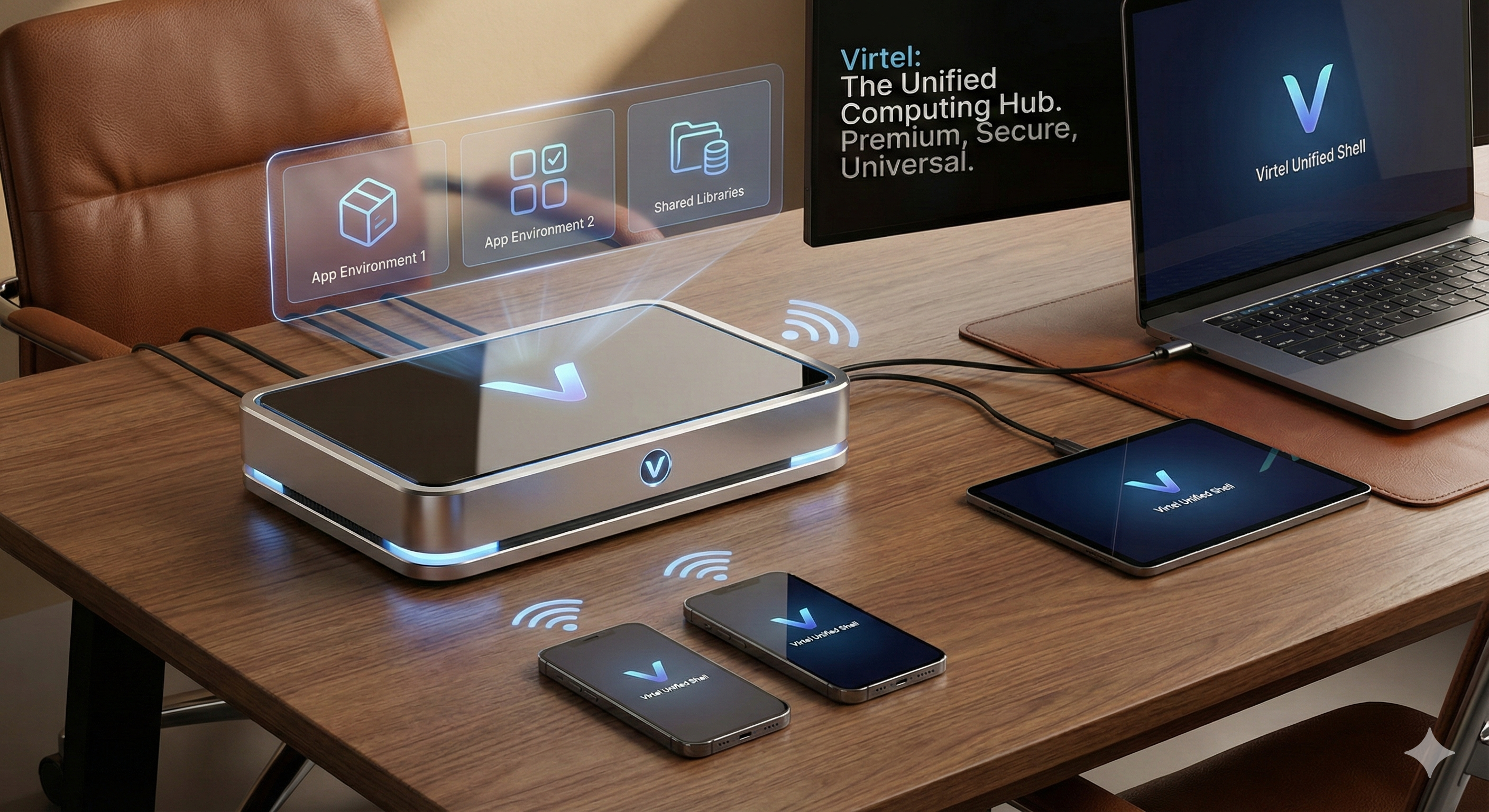 Same app on phone & desktop